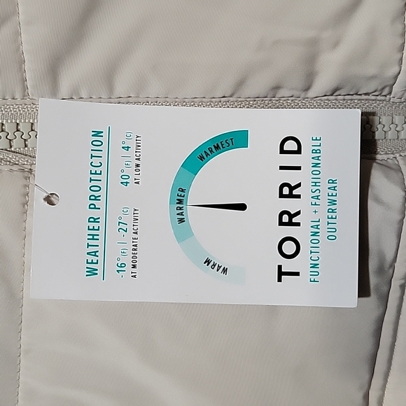 Fur Trim Fit and Flare Puffer Jacket - Picture 9 of 10